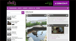 Desktop Screenshot of ckdj.net